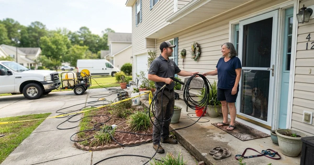 What to expect from a house washing appointment, step by step