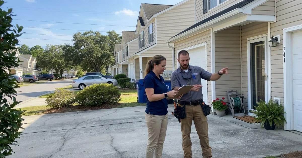 Pressure washing in a rental or HOA community: who's responsible